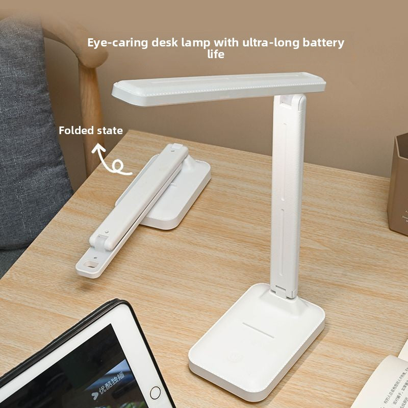 LED folding desk lamp for eye protection
