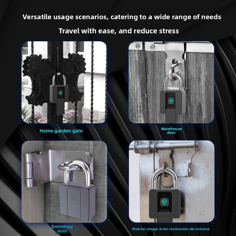 Waterproof Smart Fingerprint Padlock
