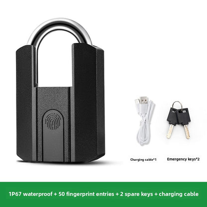 Waterproof Smart Fingerprint Padlock