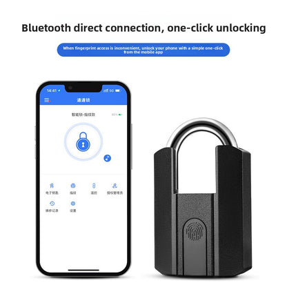 Waterproof Smart Fingerprint Padlock