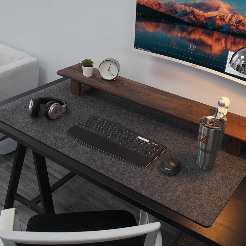 Extra Large Felt Desk Mat Mouse Pad Non-Slip Gaming Table Mat