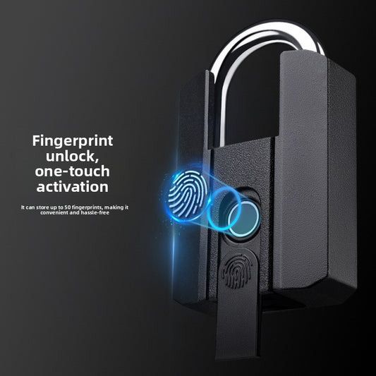 Waterproof Smart Fingerprint Padlock